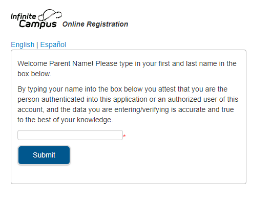 OLR Type Your Name as Signature