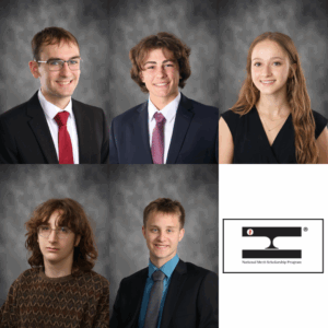 5 Yearbook Style Photos of Luke Compton, Domenic Conversa, Katie Foley, Kai Trivdei, and Lawson Wetendorf