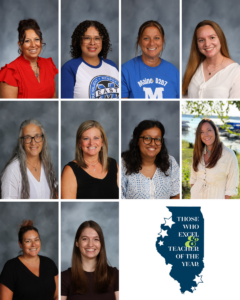 10 Professional Portraits of Teachers with Those Who Excel Logo in the bottom right