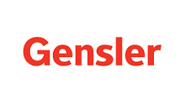 Gensler Architecture Tech logo. The image shows the word Gensler in bold red letters on a white background.