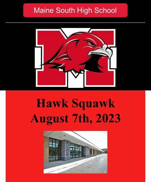 Maine Township High School District 207 Hawk Squawk Maine South
